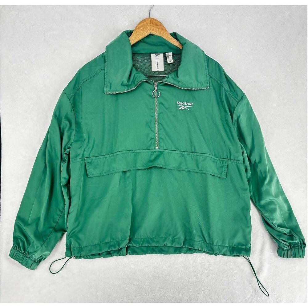 Reebok Women's Green Jacket Size 0X plus Size
